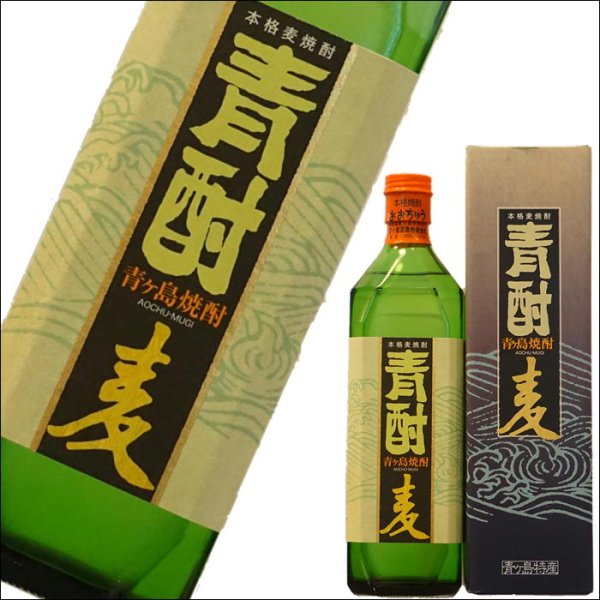 画像1: 青酎 麦 25度 (杜氏・荒井良一) 720ml箱入り (1)