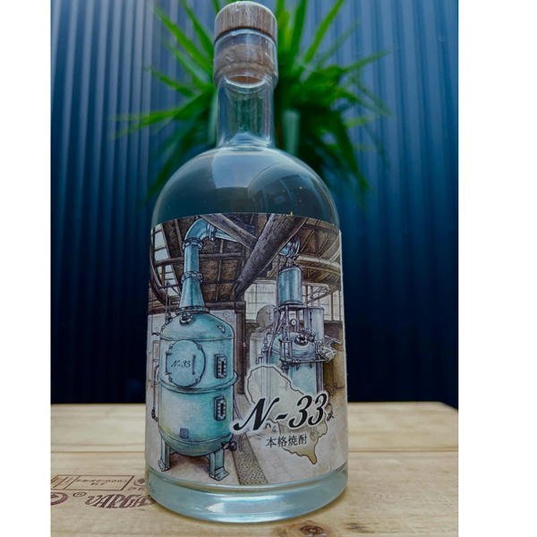 画像1: 【３月３日より販売】N-33　33度　麦　500ml (1)